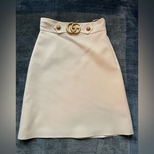 Gucci Crêpe Will Silk Skirt (NWOT)